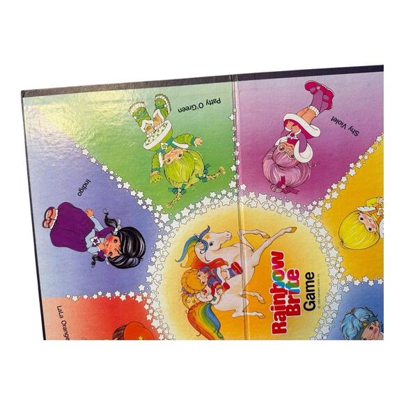 Vintage Rainbow Brite Hallmark Board Game 1983 Complete VGC - Picture 6 of 16